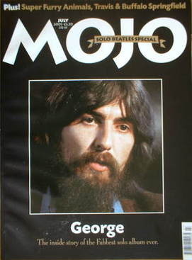 MOJO magazine - George Harrison cover (July 2001 - Issue 92)