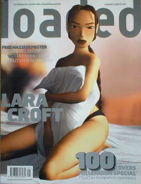 Loaded magazine - Lara Croft cover (January 2000)
