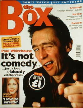 The Box magazine - Paul Whitehouse cover (April 1997/May 1997 - Issue 1)