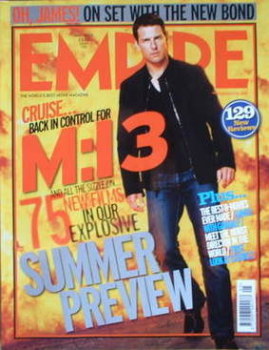 Empire magazine - Tom Cruise cover (May 2006 - Issue 203)