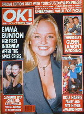 OK! magazine - Emma Bunton cover (Issue 256 - Special Edition)