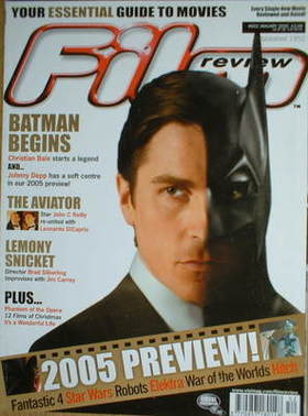 Film Review magazine - Batman cover (January 2005 - Issue 652)