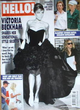 Hello! magazine - Victoria Beckham cover (31 October 2006 - Issue 942)