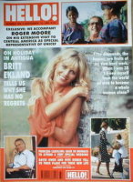 <!--1991-09-14-->Hello! magazine - Britt Ekland cover (14 September 1991 - Issue 169)