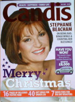 Candis magazine - December 2007 - Stephanie Beacham cover