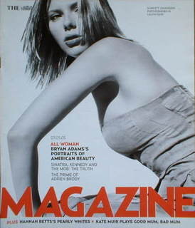The Times magazine - Scarlett Johansson cover (7 May 2005)