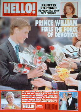 Hello! magazine - Prince William cover (4 April 1998 - Issue 503)
