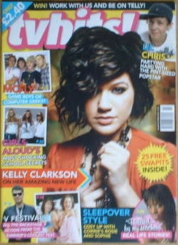 TVHits magazine - October 2007 - Kelly Clarkson cover