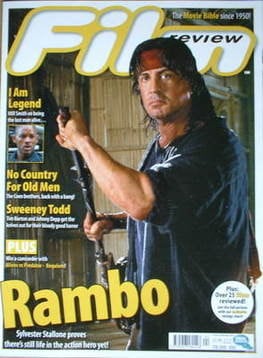 Film Review magazine - Sylvester Stallone cover (February 2008 - Issue 692)