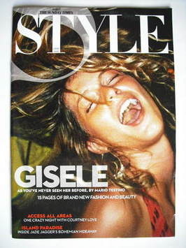 Style magazine - Gisele Bundchen cover (27 September 2009)