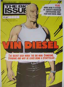 The Big Issue magazine - Vin Diesel cover (16-22 August 2004)