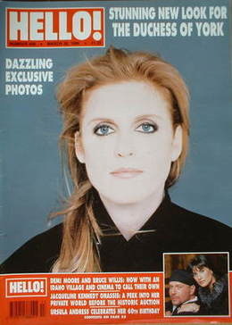 Hello! magazine - The Duchess of York cover (30 March 1996 - Issue 400)