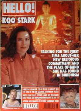<!--1993-05-08-->Hello! magazine - Koo Stark cover (8 May 1993 - Issue 252)