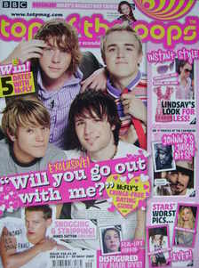 Top Of The Pops magazine - McFly cover (2-29 May 2007)