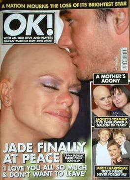 OK! magazine - Jade Goody and Jack Tweed cover (31 March 2009 - Issue 667)