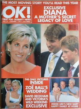 OK! magazine - Princess Diana cover (3 September 1999 - Issue 177)