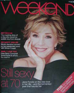 Weekend magazine - Jane Fonda cover (14 July 2007)