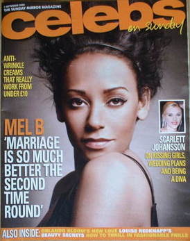 Celebs magazine - Mel B cover (7 September 2008)