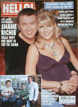 Hello! magazine - Shane Richie cover (12 January 2006 - Issue 900)