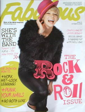 Fabulous magazine - Katia Ivanova cover (12 October 2008)