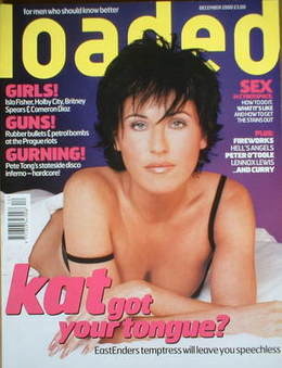 Loaded magazine - Jessie Wallace cover (December 2000)
