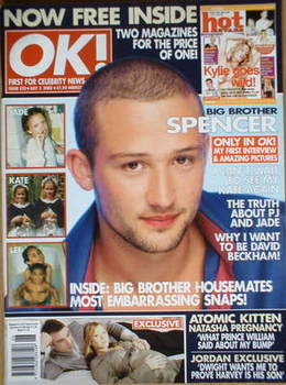 OK! magazine - Spencer Smith cover (3 July 2002 - Issue 322)