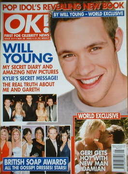 OK! magazine - Will Young cover (30 May 2002 - Issue 317)