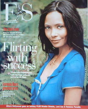 Evening Standard magazine - Thandie Newton cover (22 July 2005)
