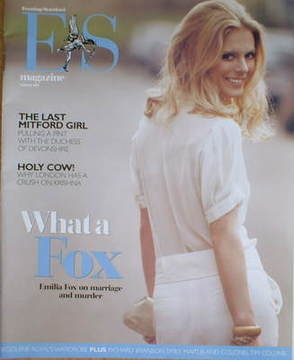 <!--2007-03-09-->Evening Standard magazine - Emilia Fox cover (9 March 2007