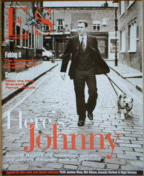<!--2004-04-08-->Evening Standard magazine - Johnny Vaughan cover (8 April 