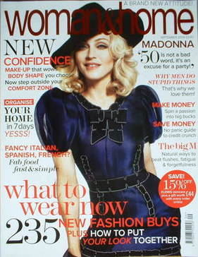 <!--2008-09-->Woman & Home magazine - September 2008 (Madonna cover)