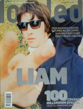 Loaded magazine - Liam Gallagher cover (January 2000)