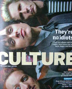 <!--2009-04-26-->Culture magazine - Green Day cover (26 April 2009)