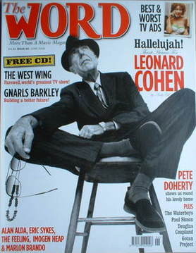 <!--2006-06-->The Word magazine - Leonard Cohen cover (June 2006)