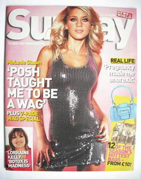 Sunday magazine - 30 September 2007 - Melanie Slade cover