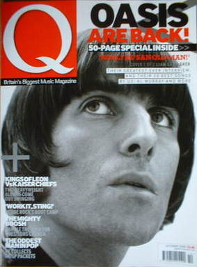 Q magazine - Liam Gallagher cover (October 2008)