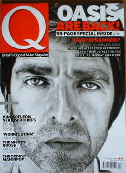 Q magazine - Noel Gallagher cover (October 2008)