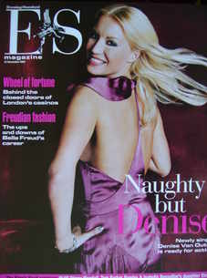 <!--2004-11-12-->Evening Standard magazine - Denise Van Outen cover (12 Nov