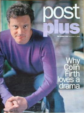 Post Plus magazine - Colin Firth cover (7 September 2008)