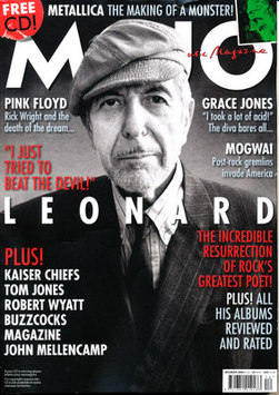 MOJO magazine - Leonard Cohen cover (December 2008)