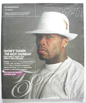 Seven magazine - 50 Cent cover (2 September 2007)