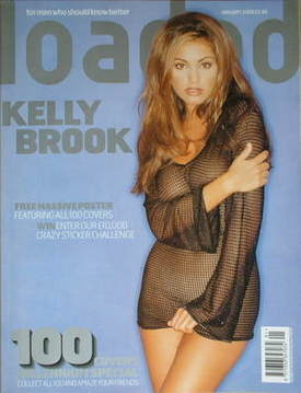 <!--2000-01-->Loaded magazine - Kelly Brook cover (January 2000)