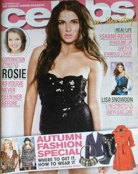 Celebs magazine - Helen Flanagan cover (21 September 2008)