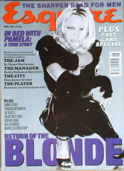 Esquire magazine - Pamela Anderson cover (June 1997)