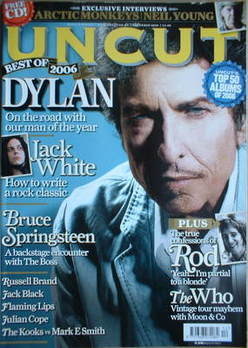 Uncut magazine - Bob Dylan cover (December 2006)