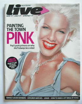<!--2006-08-27-->Live magazine - Pink cover (27 August 2006)