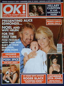 OK! magazine - Noel Edmonds cover (14 August 1998 - Issue 123)