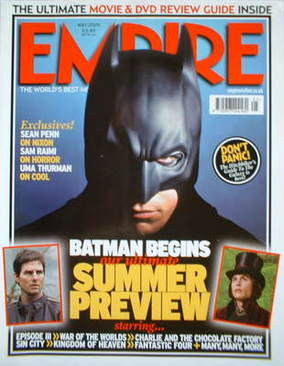 Empire magazine - Batman cover (May 2005 - Issue 191)