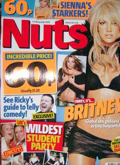 <!--2004-11-05-->Nuts magazine - Britney Spears cover (5-11 November 2004)