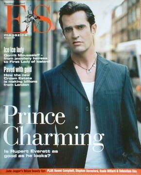 <!--2004-08-20-->Evening Standard magazine - Rupert Everett cover (20 Augus
